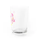 万福遐福商店の猫ちゃんロゴシリーズ Water Glass :right