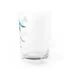 オガワユミエのパキケファロサウルス Water Glass :right