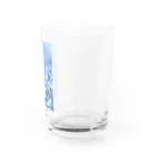 はやしの光を浴びる Water Glass :right