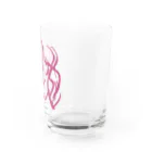 Turtle-tのPink_Girl Water Glass :right