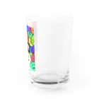 きいろビスケット オンラインストアのコミュ障おたく　無限　サイケデリック Water Glass :right