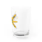 フカツ マリエの虎の敷物（横）　粘土製 Water Glass :right