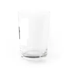 りんのおえかきのくろねこ Water Glass :right