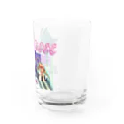 NEKOGE paris 猫化粧☆公式のNEKOGE final graphics goods Water Glass :right