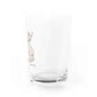 HOOBUKUROのゆる羊 Water Glass :right