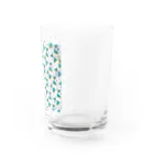 【ホラー専門店】ジルショップの絵画風さわやかグリーン Water Glass :right