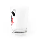 日々好日屋2号店の隈取りパンダ Water Glass :right