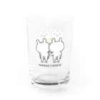 DECORのゆるだるリアクションうさぎ　なんでやねんver. Water Glass :right