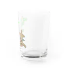 chimamusubiのお名前イラスト商品見本 Water Glass :right