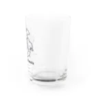 Andiamoの白いやつら（黒） Water Glass :right