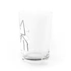 エッフェル塔のショップのパンク犬 Water Glass :right