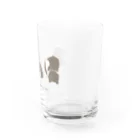 amemugi（あめむぎ）のごめん寝ネコの集まり。 Water Glass :right