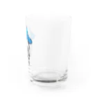 とおにゅう屋のきのこまる（青色） Water Glass :right