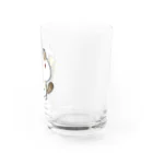  ふじねこ屋のユーフォニアムねこ（金） Water Glass :right