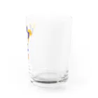 あやさんのカンムリクマタカ Water Glass :right