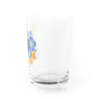 poniponiの馬と花 Water Glass :right