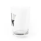 のほほん屋の黒猫さん Water Glass :right