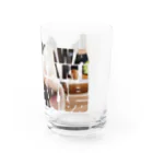 川上牧場のおそろいデザイン(川上牧場名刺) Water Glass :right