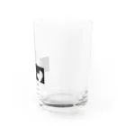 「中華居酒屋 ねこや」マーチャンダイズストアのネコヤバナー/ねこや(猫家、straycat)ロゴ Water Glass :right