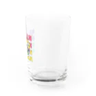 AZMのるんたまデフォルメロゴ黄 Water Glass :right