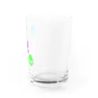 Siderunの館 B2の３色のドットドクロさん Water Glass :right