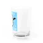 ことりといきものの雪景色のシマエナガさん Water Glass :right