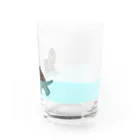 ひかるのクサガメのグラス Water Glass :right