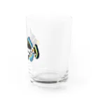 好きなもの。のモンガラちゃん(背景無し) Water Glass :right