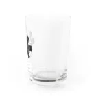 幾何学企画の六芒星カラー -単体- Water Glass :right