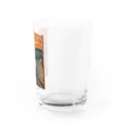 artgalleryのThe Scream Water Glass :right