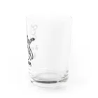 ミナミコアリクイ【のの】のおのれ低気圧め【トラ】 Water Glass :right