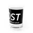 IOST_Supporter_CharityのIOST ロゴ+  Water Glass :right