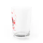 クサカイ商店のスカジャン風どらちゃん 赤虎 Water Glass :right