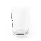 Tokuoshouの気は長く、腹は立てず Water Glass :right