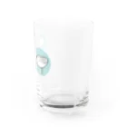 minatoriのミユビシギ（青） Water Glass :right