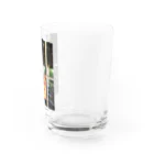 UserID_NameShopのアレキサンダー・シュルギン、伝説のラボ入り口 Water Glass :right