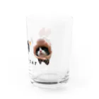 パワーSHOPのハチワレ猫のパワー Water Glass :right