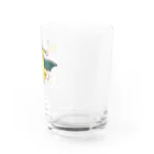 なるこの颯爽と駆け抜ける女 Water Glass :right