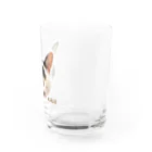 猫カフェ ぶぅたんグッズショップの絵文字カルくん Water Glass :right