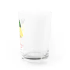 ぽんぽこあんぽんたんの安心してください　守りますよ Water Glass :right