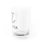 千月らじおのよるにっきのMANTA Water Glass :right