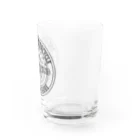 納豆ｺｰﾁｬﾝのONE-OFF (Black Letter) Water Glass :right