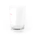 bouquetのbouquetデザインロゴ Water Glass :right