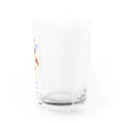 にゃんたまHOUSEのテトシルエット Water Glass :right
