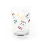 Miiiさんの猫っかぶりウッサ氏【星】 Water Glass :right