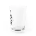 華月のDog beach Water Glass :right