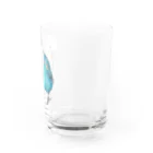 森図鑑の[森図鑑]セキセイインコ オパーリン Water Glass :right