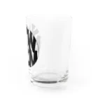 FMK-OのSHOWROOM DISC LOGO "BK" Water Glass :right