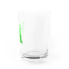 ボーダーラインのキモカエル Water Glass :right