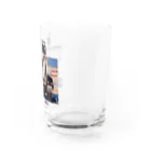 MrKShirtsの黒船 ブラックシップス Water Glass :right